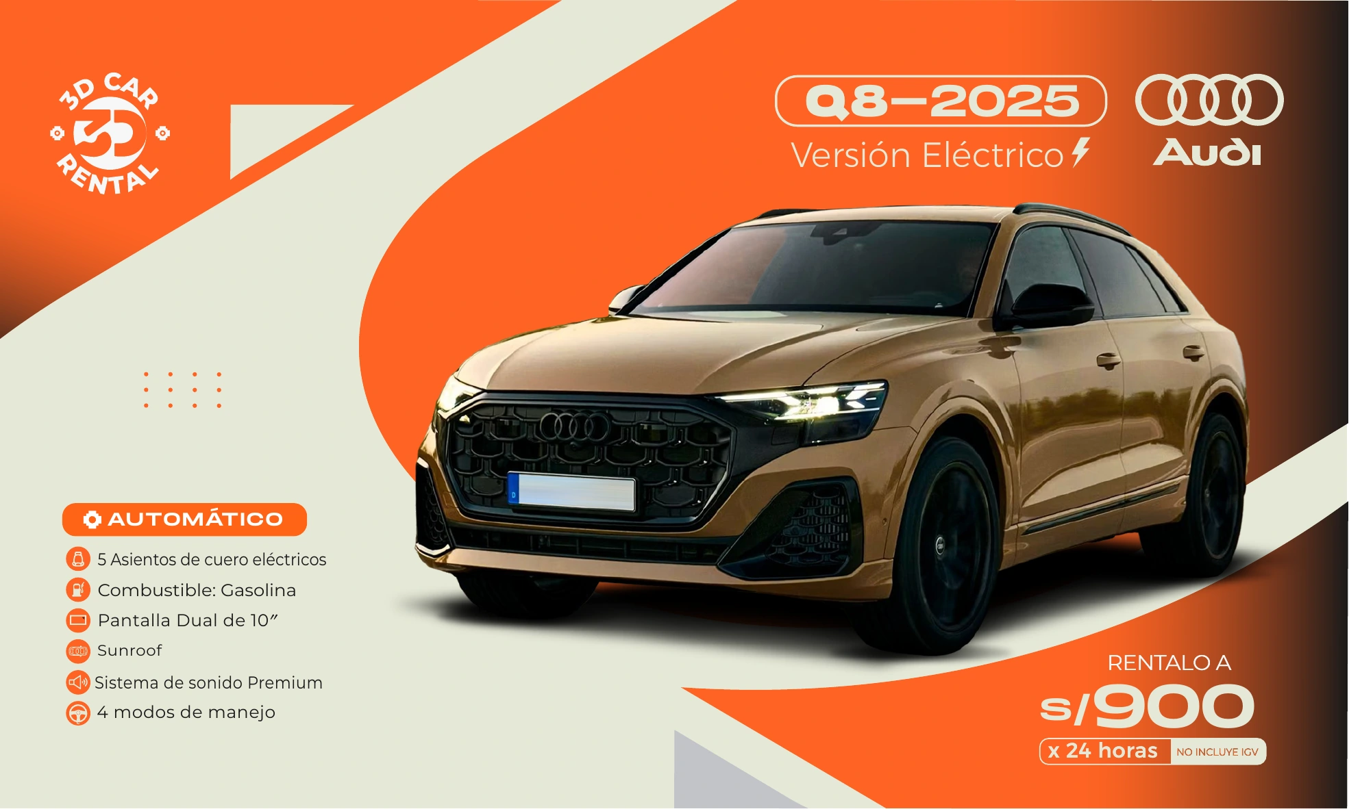 Audi Q8 Versión Eléctrico