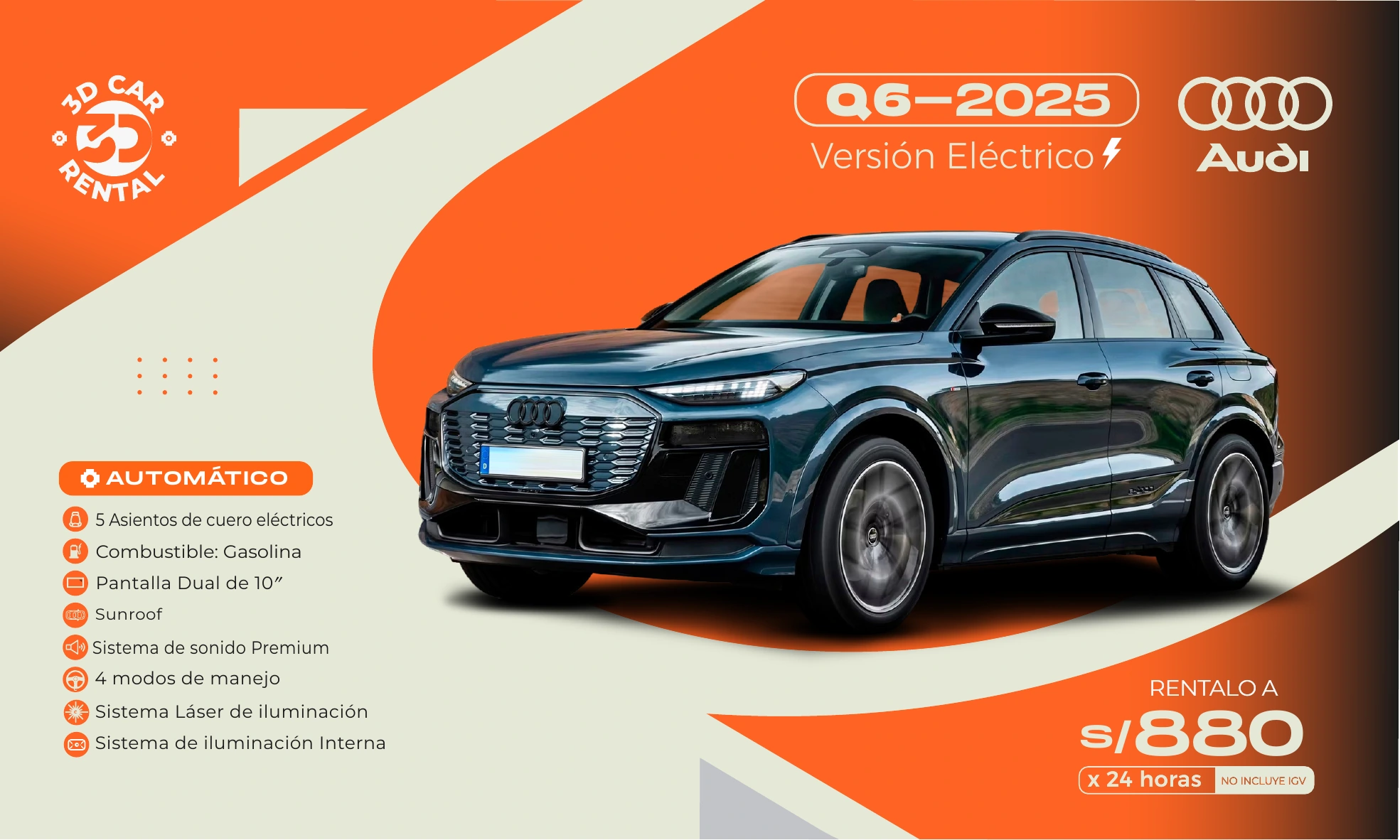 Audi Q6 Versión Eléctrico