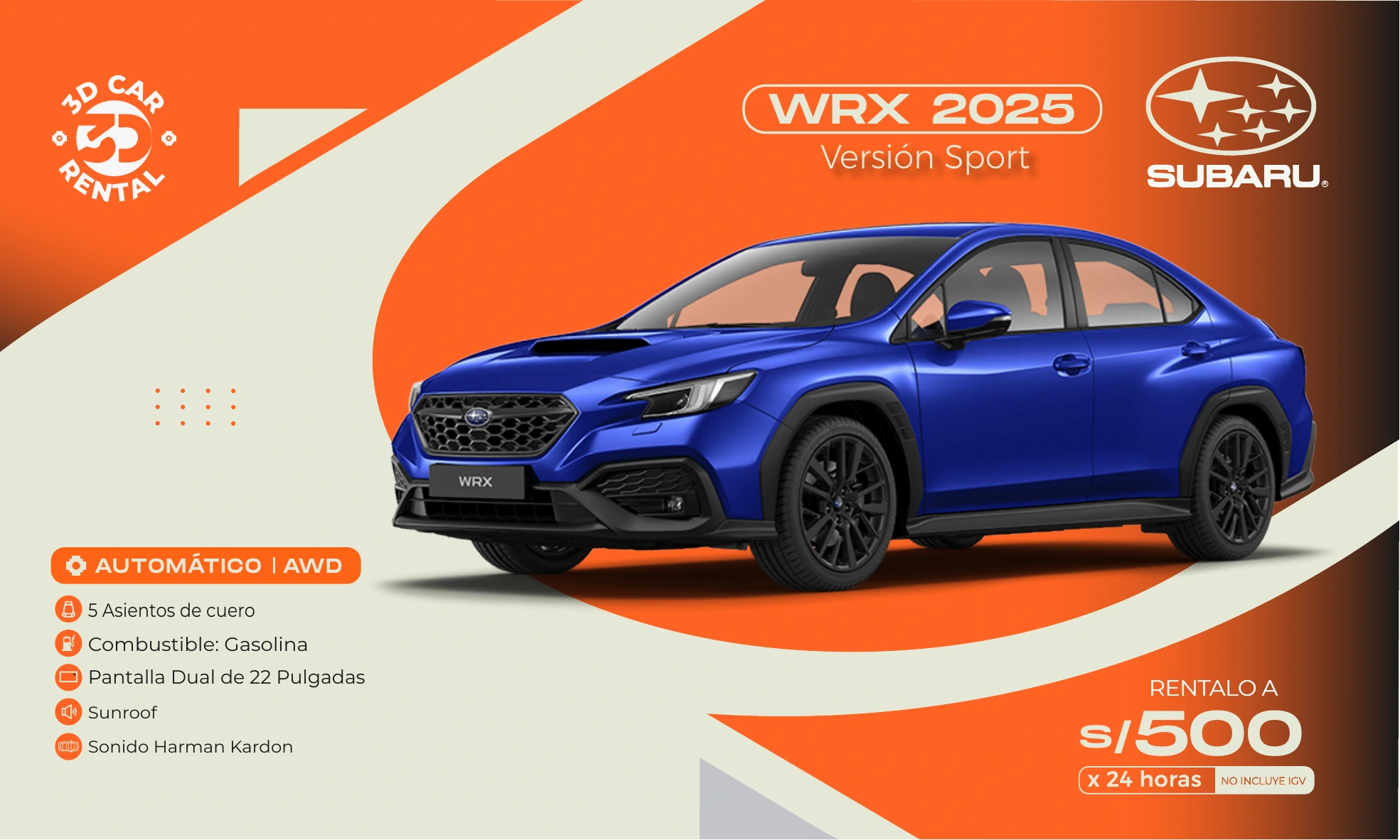 Subaru WRX Versión Sport