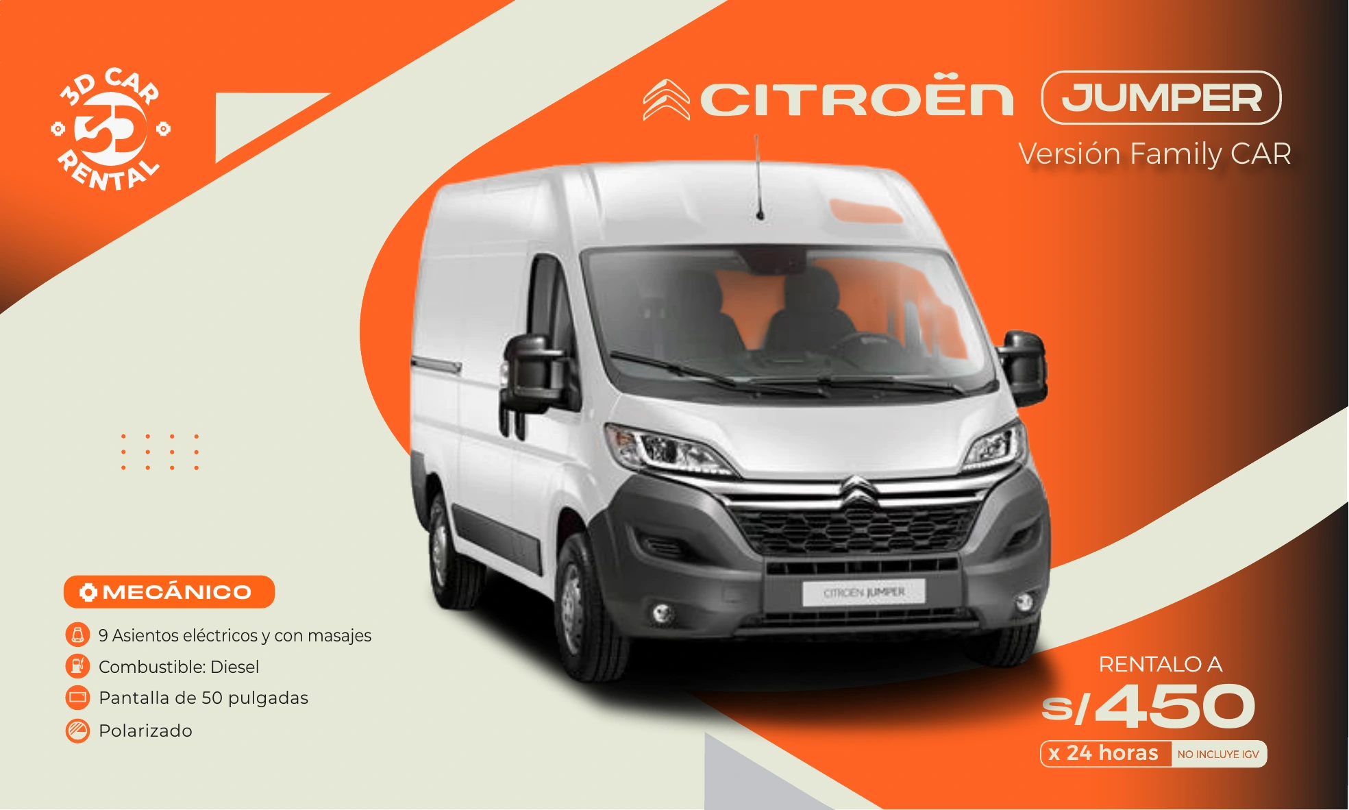Citroën Jumper Versión Family