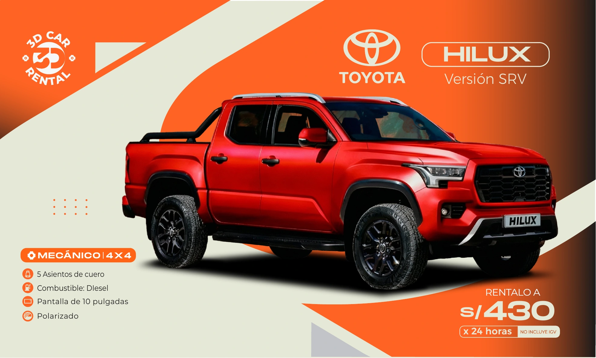 Toyota Hilux Versión SRV