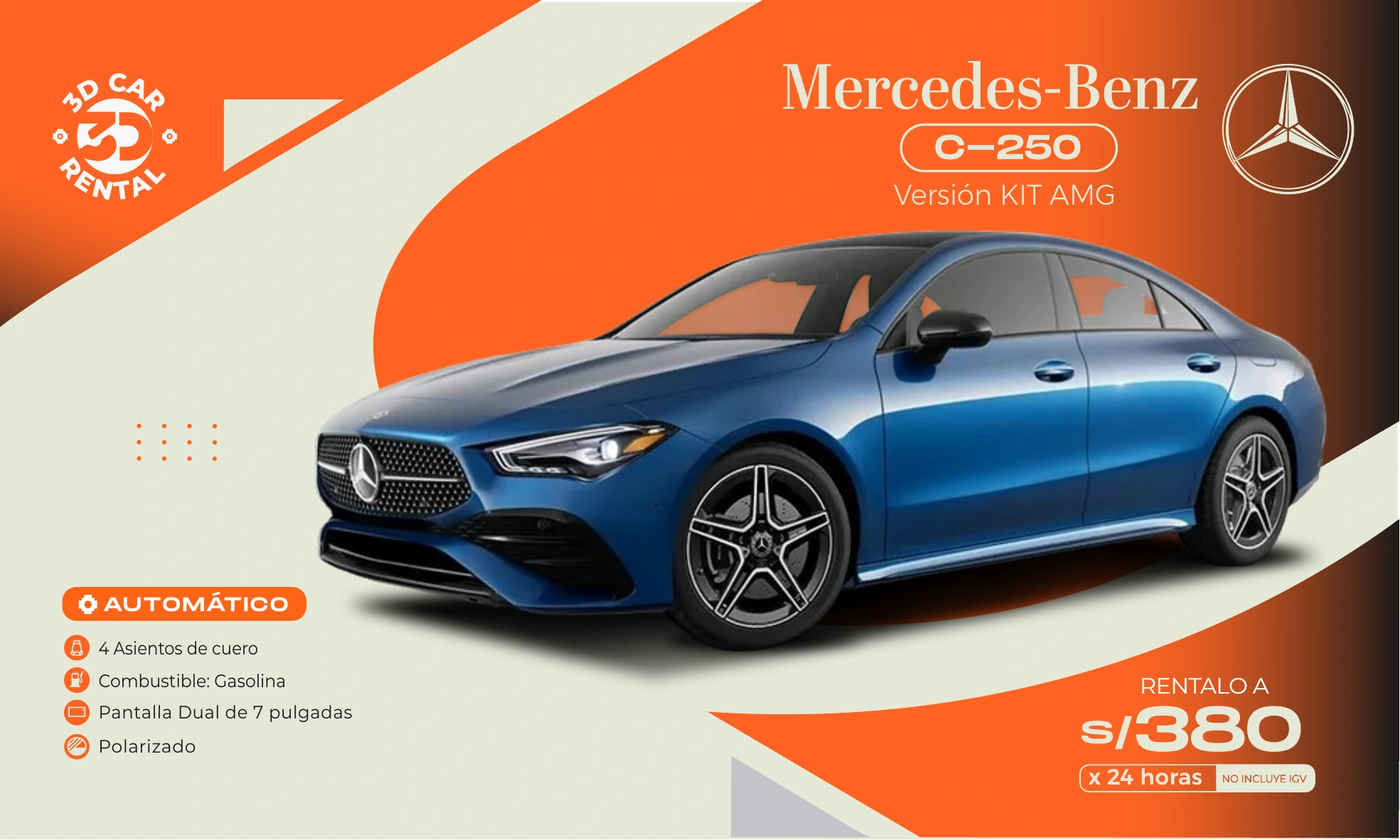 Mercedes-Benz Clase C C-250 KIT AMG