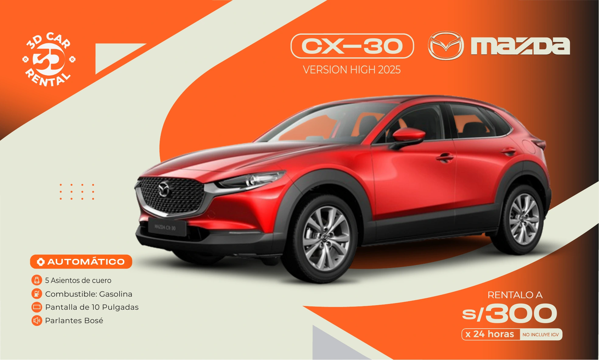 Mazda 3 Sedán Versión High
